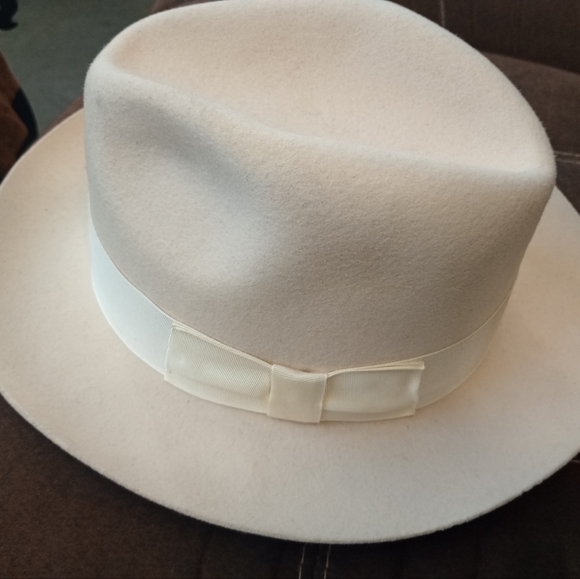 SCALA Men's Cream Tan Authentic Dress Hats Size Large - Picture 2 of 9